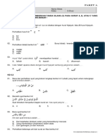 Soal Latihan Pas Pai Kelas 2