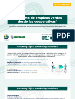 Fomento de Empleos Verdes Desde Las Cooperativas - Comunicación Verde