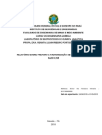 Relatório Sobre o Preparo e Padronização de Uma Solução de NaOH 0,1 M