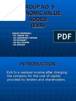 Group No. 5 Economic Value Added (EVA)