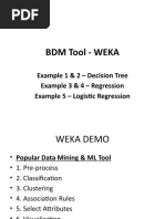 WEKA Classification Examples