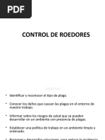 Control de Roedores