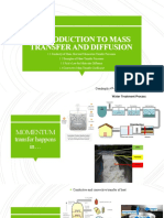 Introduction To Mass Transfer and Diffusion