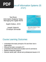 Foundations of Information Systems (IS 2121)