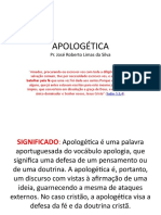 APOLOGÉTICA