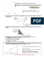 Comment Montrer Qu Un Triangle Est Rectangle