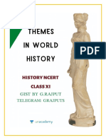 NCERT Gist Class 11 HISTORY GRajput