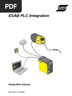 ESAB PLC Integration