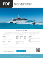 North Star: Yacht Charter Details For 'North Star', The 63.1m Superyacht Built by Sunrise Yachts