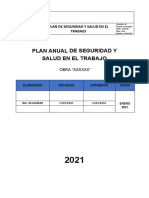 0 Sst-Pla-01 Plan Anual de Seguridad y Salud en El Trabajo - ...........