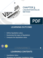 ELEC2 - Module 3 - Liquidation Value Method