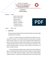 Activity 7 - Postural Analysis (Group 2)