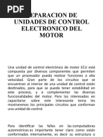 Reparacion de Unidades de Control Electronico Del Motor