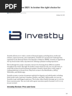 Investby Review 2021 Is Broker The Right Choice For You