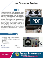 Armature Growler Tester