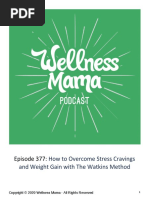 How To Overcome Stress Cravings and Weight Gain With The Watkins Method