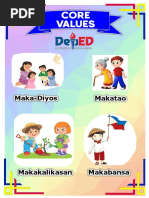 Core Values: Maka-Diyos Makatao