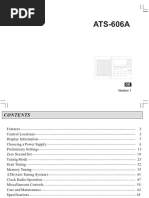 Sangean ATS-606A User