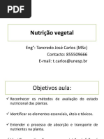 Nutrição vegetal-FV