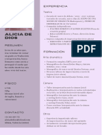 CV AliciadeDios