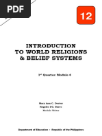 World Religion Module 6 4