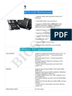 Biostar Z490gta Evo Spec