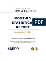 Pardons and Paroles Statistical Report