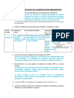 Guia Resuelta Sobre Metodos de Conservación Emergente