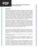 Informe de Lectura 2 Sobre Características Del Estado Dominicano y Estructuras Políticas. Por Randy L. Peña