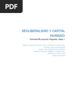 2 Neoliberalismo y Capital Humano