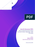 Banco Do Brasil (Escriturário-Agente Comercial) Vendas e Negociação - 2021 (Pós-Edital) 05