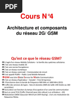 Cours N°4 - Réseau 2G - GSM - 2021