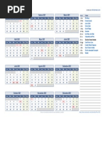 Calendario 2021 Peru