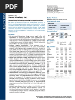 2021-11-09-SWIR - OQ-RBC Capital Markets-Normalizing Following Manufacturing Disruptions-94496714