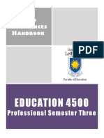 2021 Ed 4500 Ps III Handbook Oct