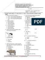 Soal Pts Pai Kelas 1 SD - WWW - Pojoksekolah