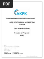 Akpk - rfp21 - Oct03 - Akpk New Financial Advisory System