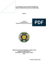 Pemurnian Gliserol Hasil Samping Produksi Biodiesel Dengan Menggunakan Asam Organik