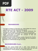 ED RTE Act Nov 28th