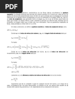 Fibra Óptica - Apertura Numérica