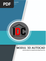 Modul Autocad 3D