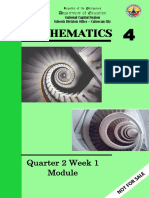 Mathematics: Quarter 2 Week 1