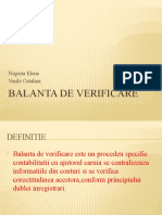 Balanta de Verificare