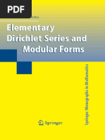 Elementary Dirichlet Series and Modular Forms