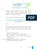 Actividad 3 Análisis Descriptivo y Correlacional