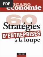 60 Stratégies Dentreprises À La Loupe by Le Figaro Economie (Le Figaro Economie)