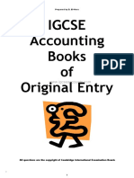 IGCSE IGCSE Cambridge Accounting (0452) MS For Classified