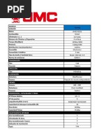 Fichas Técnicas JMC Touring