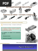 Introduccion A La Neumatica - Elementos de Trabajo - Automatismos