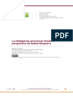 La Inteligencia Emocional Desde La Perspectiva de R. Bisquerra